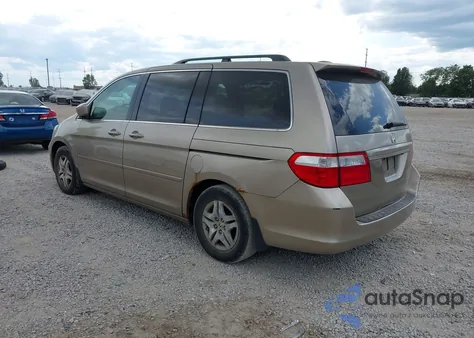 2007 Honda Odyssey Ex-L z USA, uszkodzony, nr VIN 5FNRL38767B074942